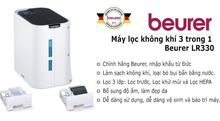 Máy lọc không khí, tạo ẩm Beurer LR330